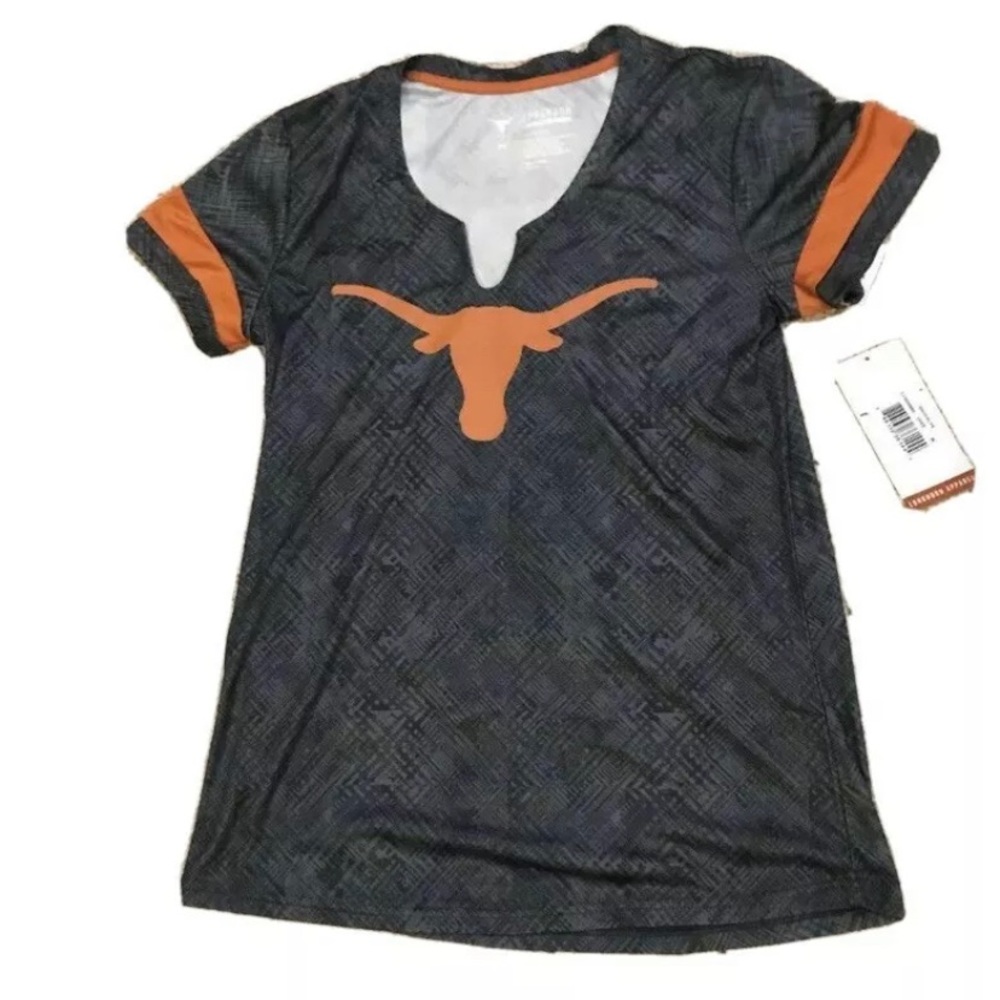 Longhorn Apparel Ladies Gray Shirt UT New with Tag